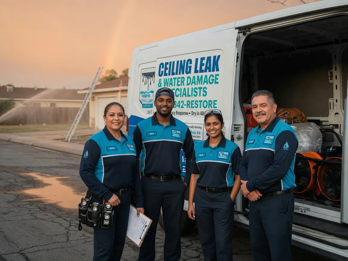 Ceiling Leak Cleanup company in Glen Mills, PA
